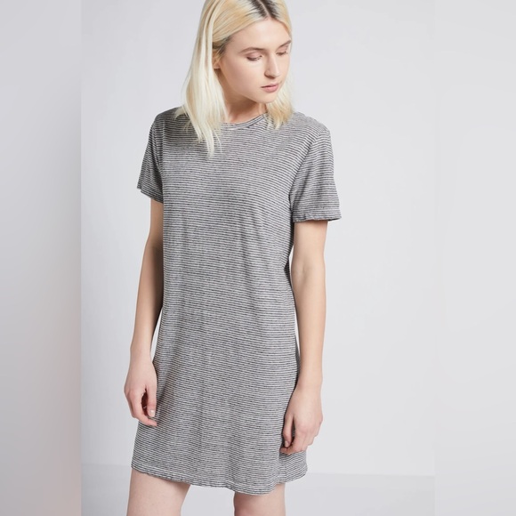 Current/Elliott | The Racer Stripes Beatnik Dress - 2 - Picture 2 of 6